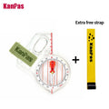 KANPAS Basic and Beginner's Orienteering thumb compass, Orienteering Primary Compass, MA-40-FS, Durable Sport Compass