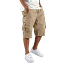 Summer Men Loose Straight Pants Casual Multi-Pocket | SAMAG
