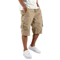 Summer Men Loose Straight Pants Casual Multi-Pocket | SAMAG