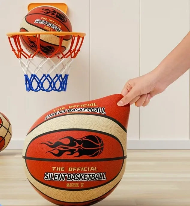 Indoor Silent Foam Basketball for Kids - High Bounce - View 10 | SAMAG