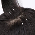180% Density Silk Base Full Lace Short Bob Wigs Malaysian Straight Human Hair Wigs With Bangs 6x6 Inch Realistic Silk Top Bob