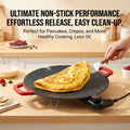 Camping Electric Griddle – Lightweight Portable Teppanyaki Grill, Smokeless & Nonstick, Adjustable Heat, Great for BBQ, Picnic, RV & Tailgating