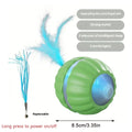 Smart Dog Toys Ball Electronic Interactive Cat Toy Pet Jump and Rolling Ball USB Automatic Moving Bouncing for Large Medium Dogs