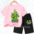 Children's Plants Vs. Zombies Short - Sleeved T - Shirt Set - View 6 | SAMAG