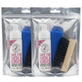 Waterless Foam Shoe Cleaner Kit with Brush Cloth Multi Material Stain Remover for Suede Nubuck Leather White Sneakers Trainers