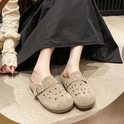 Women's Summer Breathable Hollow Out Clogs, Closed Toe | SAMAG