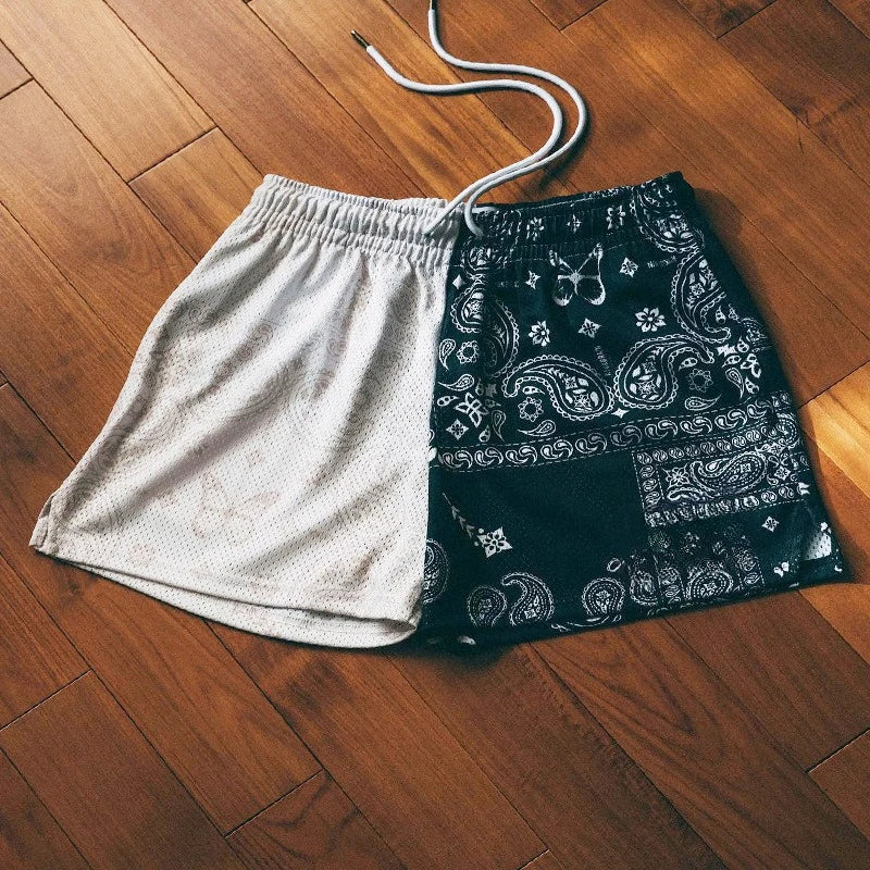 Unisex Quick Dry Casual Shorts Summer Trend Fashion Gym Fitness Basketball Sweatpants Loose Comfortable Daily Wear