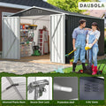 8.2x12 FT Outdoor Storage Shed, Metal Garden Tool | SAMAG