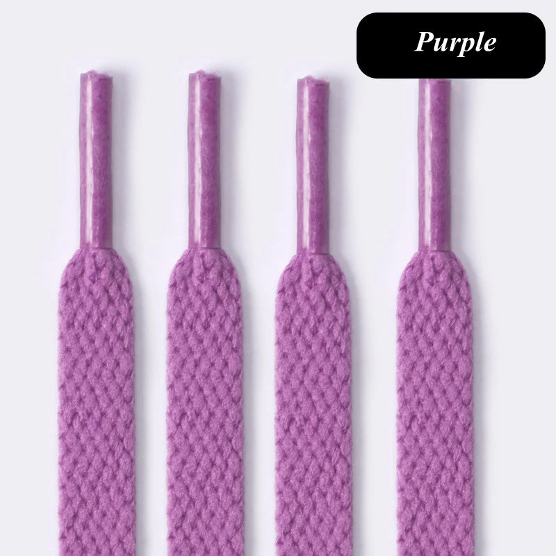 Classic Casual Thicken Shoelaces Athletic String 8MM Flat Shoe Laces Sport Leisure Women Sneaker Shoelaces AJ/AF1 Accessories