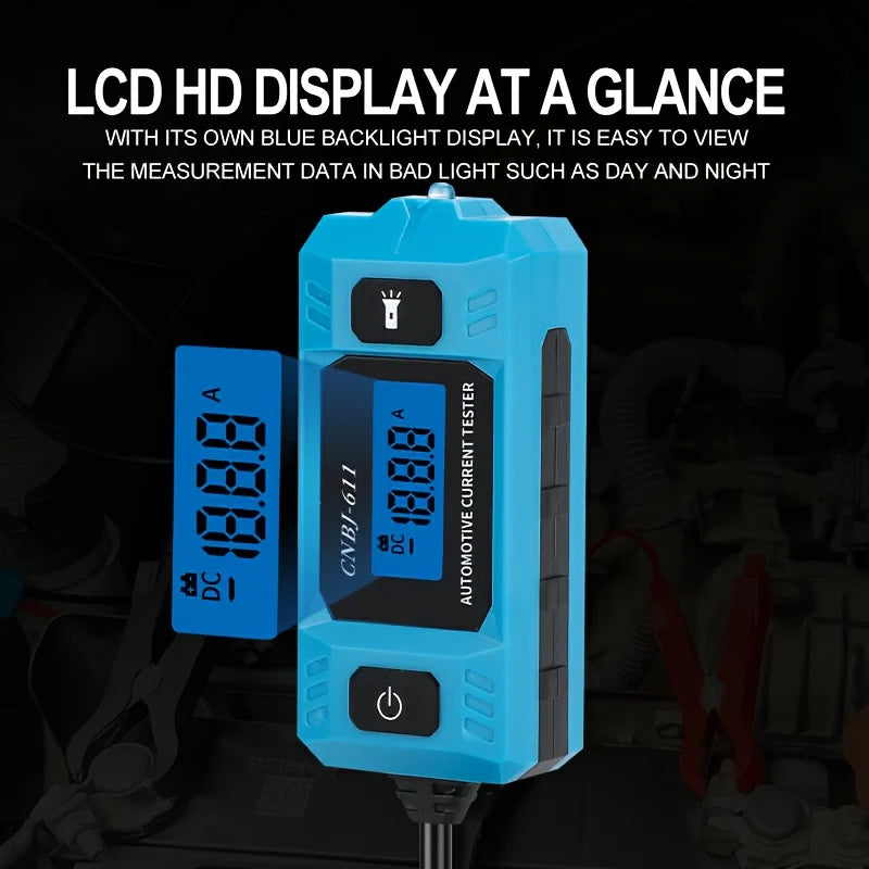 Automotive current tester Circuit Tester, Automotive Electric Circuit Tester with Voltage Display LED Light, Car Power