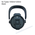 Sealing Bottle Cover for 600/750/900/1050/1200ml Splash Spill Proof Plain Metal Lids for Tyeso Tumber Cup Multicolor Therms Cup