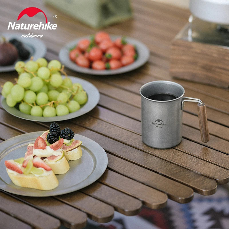 Naturehike Outdoor Tableware Stainless Steel Plate Bowl - View 2 | SAMAG