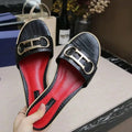 CH 2025 Summer New Women's Leisure Sandals Women's Slippers Simple Solid Colour Design Daily Style Fashion Women's Slippers