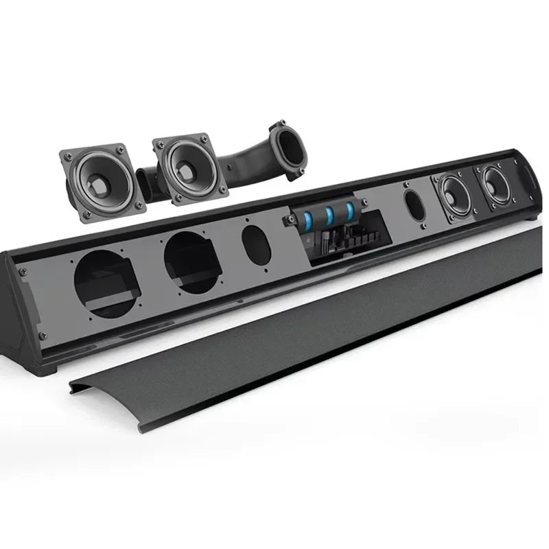 60W Wireless TV PC Soundbar Bluetooth Speaker Home Theater 3D Stereo Sound System Karaoke Subwoofer FM Music Center Sound Bar