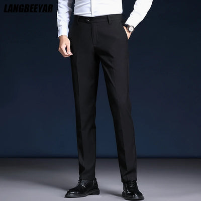 Top Grade Wrinkle Free New Brand Fashion Suit Pant | SAMAG