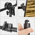 Selens New Collapsible Reflector Holder Boom Arm Grip Light Stand Tripod Photo Studio Kits Softbox Photography Accessories 삼각대
