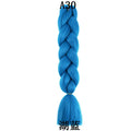 100g 24inch Jumbo Braiding Hair Synthetic Braiding Hair Braid in Hair Extensions Braids Hair for Twist for Daily Cosplay
