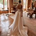 Eightree Women A - Line Wedding Dresses Sweetheart - View 2 | SAMAG