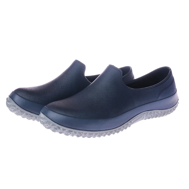 Big Size 49 EVA Anti-slip Outsole Rain Shoes Short Tube Water Kitchen Shoes Overshoes Car Washing Fishing Shoes Ankle Boots