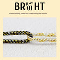 1Pair Luxury Gold Silver wire Round Shoelaces Sneakers Casual Shoe laces Quality Rope Shoelace Shoes Accessories 120/140/160CM