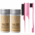 2/5Pcs Hair Wax Stick For Kids Women Slick Back Brushes Gel Pomade for Little Girls Toddler Flyaway Hair Wig Styling Accessories