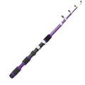 FTK 1.8M Portable Spinning Fishing Rod Reel Full Kits Carbon Fiber Carp Rod Wheel Travel Set Accessory