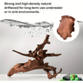 Natural Tree Trunk Aquarium Decoration Sunken Wood Landscaping Ornaments Decor Fish Tank Ornament Different Shape