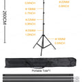 Photography T-Shape Backdrop Background Stand Frame Support System Kit For Photo Studio Video Chroma Key Green Screen With Stand