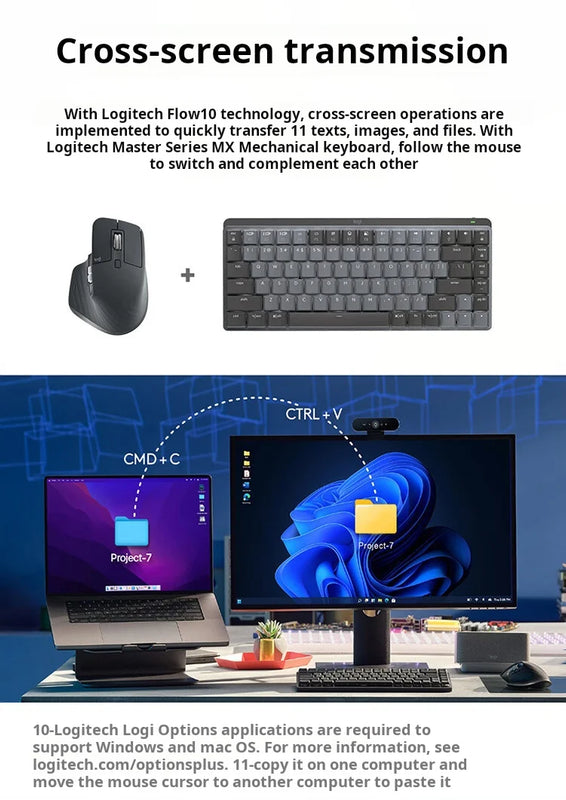 NEW Original Logitech MX Master 3S Wireless Bluetooth Mouse Business Office Softtone Mouse Ergonomic Business Office Mouse