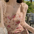 Lace Ruffle Shirt Y2Y Korean Summer Cardigan Sunscreen - View 2 | SAMAG