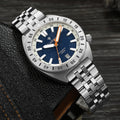 CADISEN Automatic Mechanical Wristwatch Man Meteorite Dial Business Casual 100M Waterproof 8215 MIYOTA Stainless Steel Men Watch