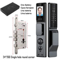 Outdoor Waterproof Lock Wifi Tuya APP Remote Voice Intercom Electronic Door Lock Face Fingerprint Smart Door Lock With Camera