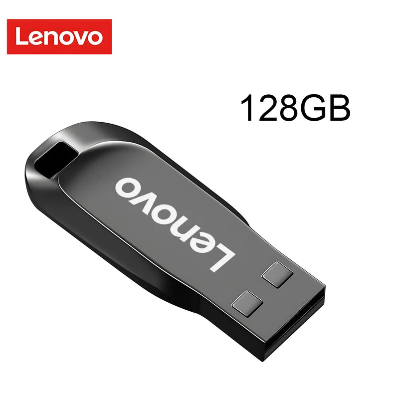 Lenovo High Speed USB 3.0 Flash Drives 512GB Multiple Capacities Metal Pendrive Memory Stick For Phone Computer Storage U Disk