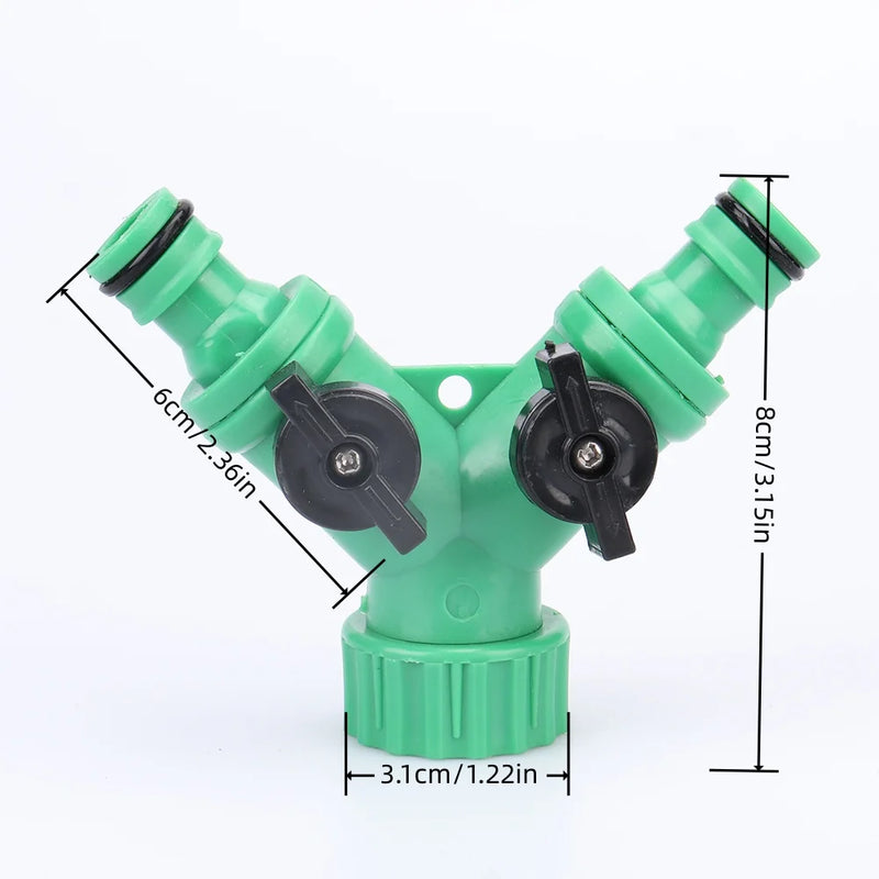 10-50M Garden Watering Misting Irrigation System Automatic Garden Water Set Mist Nozzle with 4/7mm Tee Spray Irrigation Kit
