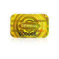 300/600/1200 pcs Security Seal Tamper Proof Stickers Holographic Warranty Void Laser Label with Serial Number Adhesive Labels