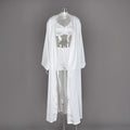 Hiloc Sexy Brown Ruched Camisole Pajama Loose Flare | SAMAG