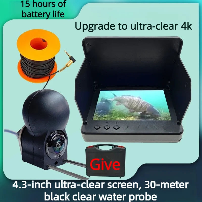 Portable Fish Depth Detector Visual Camera 4.3-Inch | SAMAG