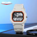 SKMEI 2641 Military Countdown Mens Wristwatches Chrono Alarm Watches Dual-display Digital Watch for Men Waterproof Relojes