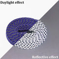 1Pair 3M Flat Reflective Shoelaces for Sneakers Glow at Night Be Applicable Sport Running AF1/AJ Luminous Shoe Lace Shoestring