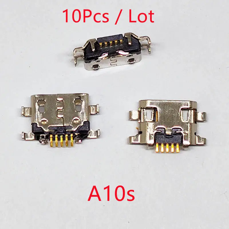 10pcs For Samsung A12 A10s A21s A11 A20s A22 A32 A33 A01 A30s A31 A51 A50s A71 A70s A52 A72 USB Charging Port Charger Connector