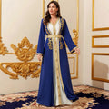 Muslim Sets Women Party Dresses Jalabiya Robe Embroidery | SAMAG