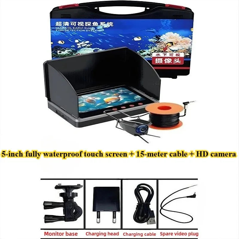 5-Inch Fully Waterproof Ultra-Clear Touch Visual Fish | SAMAG