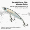 Flutter Sinking Hard Bait Micro Lure Pencil Long Cast | SAMAG