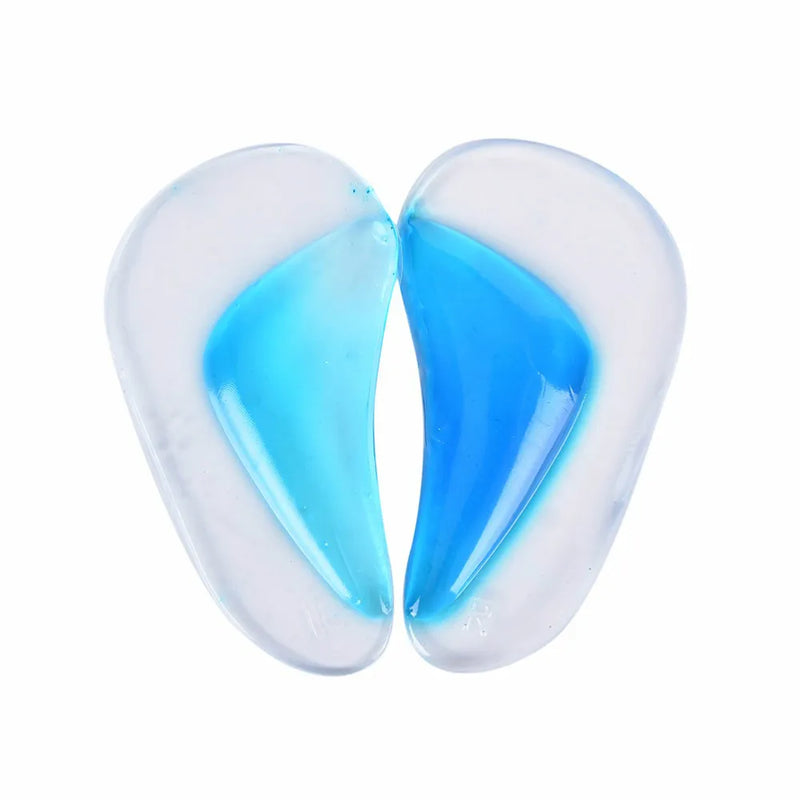 Silicone Gel Heel Cushion Insoles Men Women Support Shoe Pad Relief Foot Pain Soft Inserts Foot Pain Protectors High Heel Insert