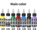 KVM 1oz (30ml) 7/14 Colors Professional Tattoo ink for Body Art Natural Plant Micro Pigment Permanent Tattoo Ink For Body Paint