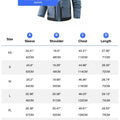 Winter Men's Mountain Ski Parkas Fashion Men Cotton Warm Down Padded Fashion Men Hiking Thermal Windbreaker Hooded Jacket