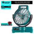 12 Inch Electric Fan 3 Speed Adjustable Outdoor Camping Table Portable Air Circulators For Makita 18V - View 7 | SAMAG