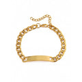 Stainless Steel Personalized Name Bracelets and Bangles for Man Woman Custom Nameplate Date DIY Jewelry - Visuel 6 | SAMAG