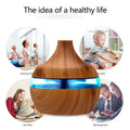 Home Wood Grain Air Humidifier Purifier Aroma Diffuser USB Ultrasonic Cool Mist Sprayer Essential Oil Fragrance