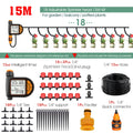 5-50M 1/4" Garden Smart Timer Irrigation Set IPX5 Waterproof LCD Automatic Watering Controller Can Be Used Water Lawn Plants kit